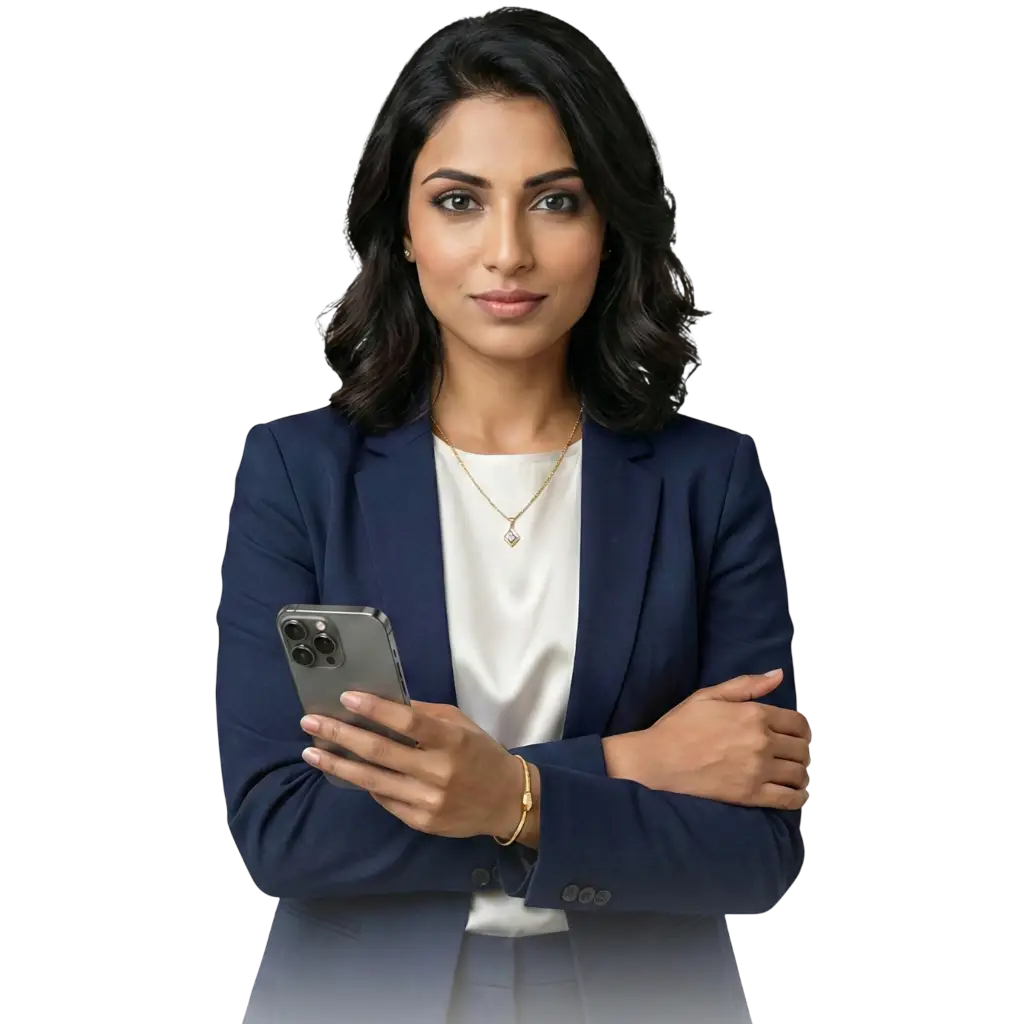 Professional digital marketing AI consultant portrait