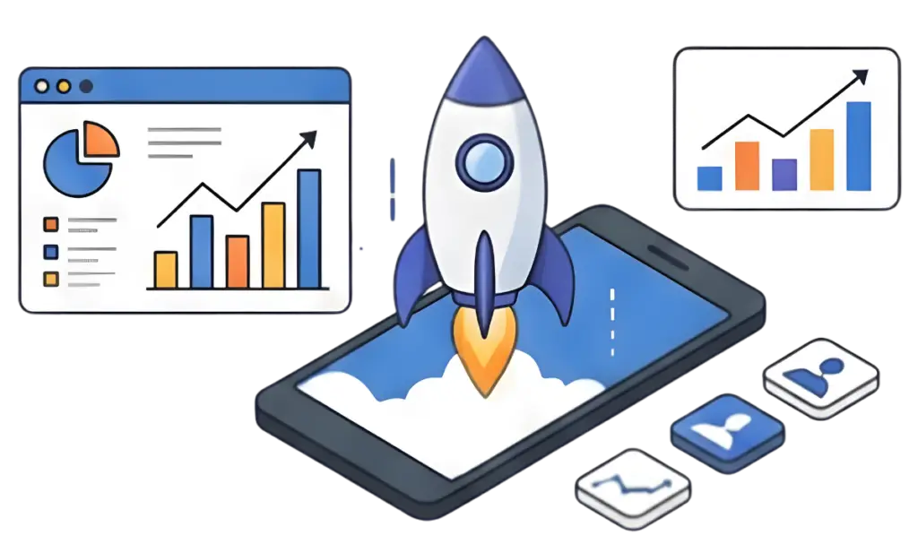 SEO Analytics & Reporting Graphics