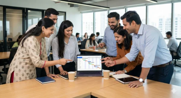 Professional digital marketing consultant portrait